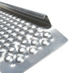 Aluminium oprijplaat met opstaande rand - 200 cm-6-thumb