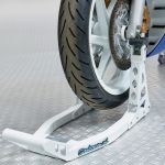 MotoGP Paddockstand voorwiel - BMW wit-2-thumb