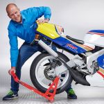 MotoGP Paddockstand achterwiel - Honda rood-2-thumb