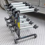 Automovers hydraulisch - 4 stuks met opbergrek-1-thumb