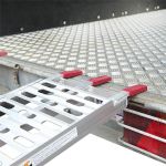 Extra verstevigde aluminium oprijplaat opklapbaar - 225 cm-16-thumb