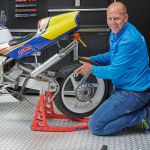 MotoGP Paddockstand achterwiel - Honda rood-29-thumb