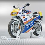 MotoGP Paddockstand voorwiel - BMW wit-0-thumb