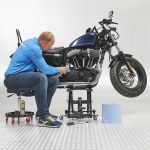 Motorlift Harley - mat zwart-2-thumb