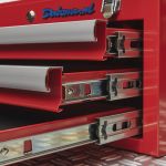 Gereedschapskist met drie lades - rood-5-thumb