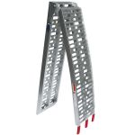Extra verstevigde aluminium oprijplaat opklapbaar - 225 cm-9-thumb