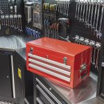 Gereedschapskist met drie lades - rood-9-thumb