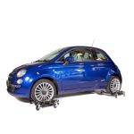 Automovers hydraulisch - 4 stuks met opbergrek-30-thumb