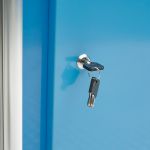 Werkbank PRO bamboe - 6 lades - opbergkast - 200 cm - blauw-12-thumb