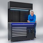 Premium werkplaatsinrichting RVS met extra brede kast - 136 centimeter-8-thumb