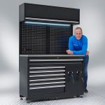 Premium werkplaatsinrichting RVS met extra brede kast - 136 centimeter-9-thumb