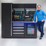 Werkplaatsinrichting PREMIUM RVS werkblad met koelkast – 285 cm breed-43-thumb