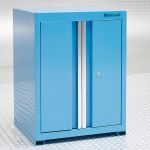 Werkbank PRO bamboe - 6 lades - opbergkast - 200 cm - blauw-16-thumb