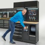 Werkplaatsinrichting PREMIUM met eiken werkblad  250 cm breed-12-thumb