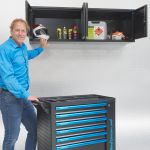 Gereedschapswagen "Black-Line" met 7 laden en opbergkast-35-thumb