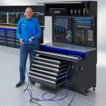 Premium werkplaatsinrichting RVS met extra brede kast - 136 centimeter-6-thumb