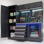 Werkplaatsinrichting PREMIUM RVS werkblad met koelkast – 285 cm breed-37-thumb
