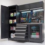 Werkplaatsinrichting PREMIUM RVS werkblad met koelkast – 285 cm breed-38-thumb