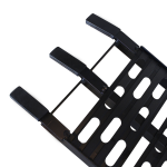 Extra verstevigde zwarte oprijplaat voor motoren - 225 cm-6-thumb